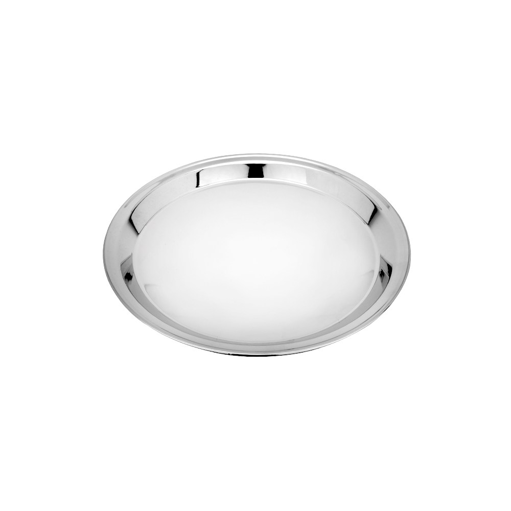 BANDEJA REDONDA DE INOX - CM18