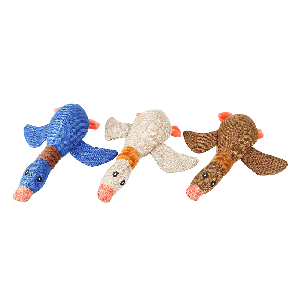 BRINQUEDO DE PELUCIA PATO P/ PET - CM240