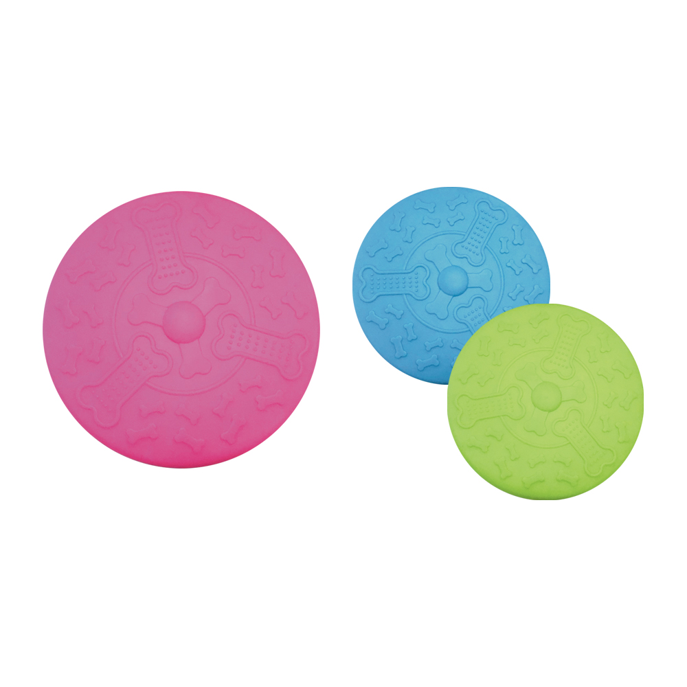 FRISBEE DE SILICONE COLOR 18CM - CM96