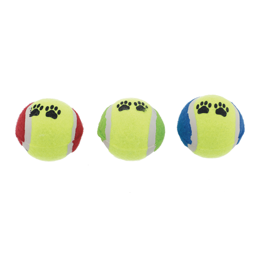 KIT C/ 3 BOLAS DE TENIS PET - CM72