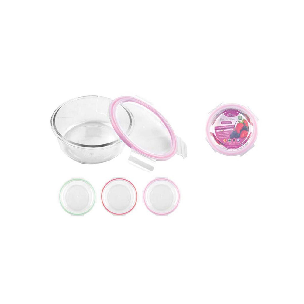 POTE DE VIDRO HERMÉTICO 650ML - CM36