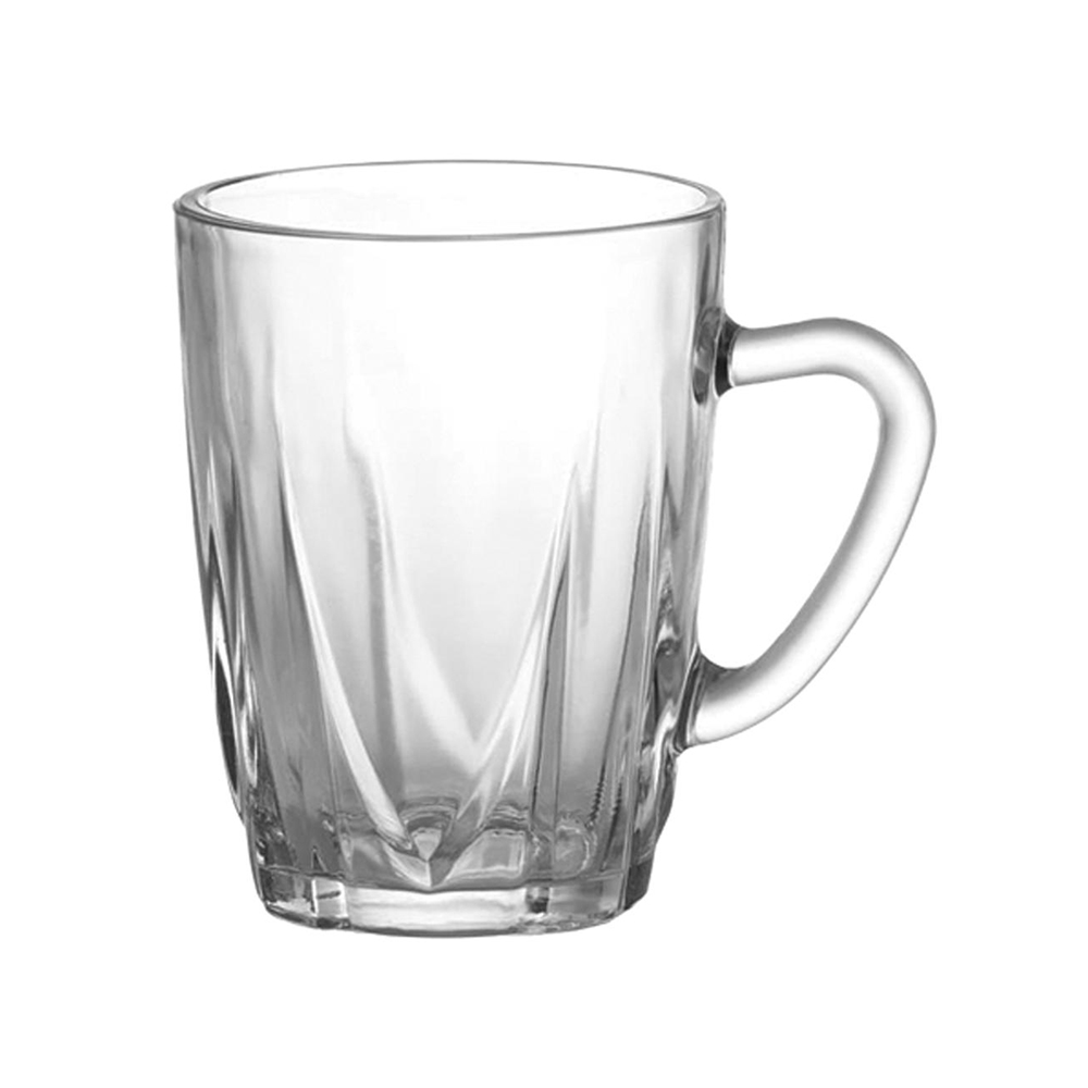 JOGO CANECAS DE VIDRO LINES 250ML C/ 3PÇS - CM16