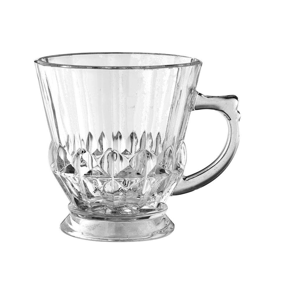 JOGO DE CANECA DE VIDRO P/ CAFÉ MOCA 100ML 5PÇS - CM14