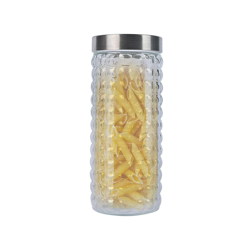 POTE DE VIDRO 2,0L COM TAMPA DE METAL  - CM12