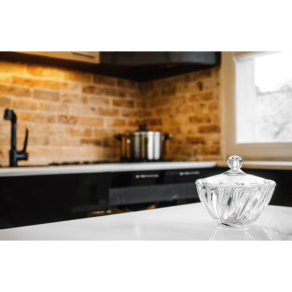 BOMBONIERE DE VIDRO PARIS SILVER 1,17L - CM12