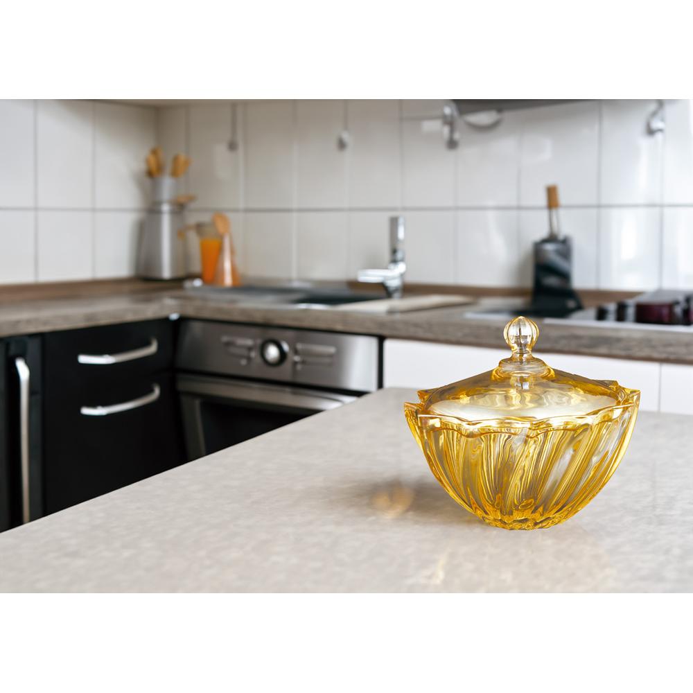 BOMBONIERE DE VIDRO PARIS GOLD 1,17L - CM12