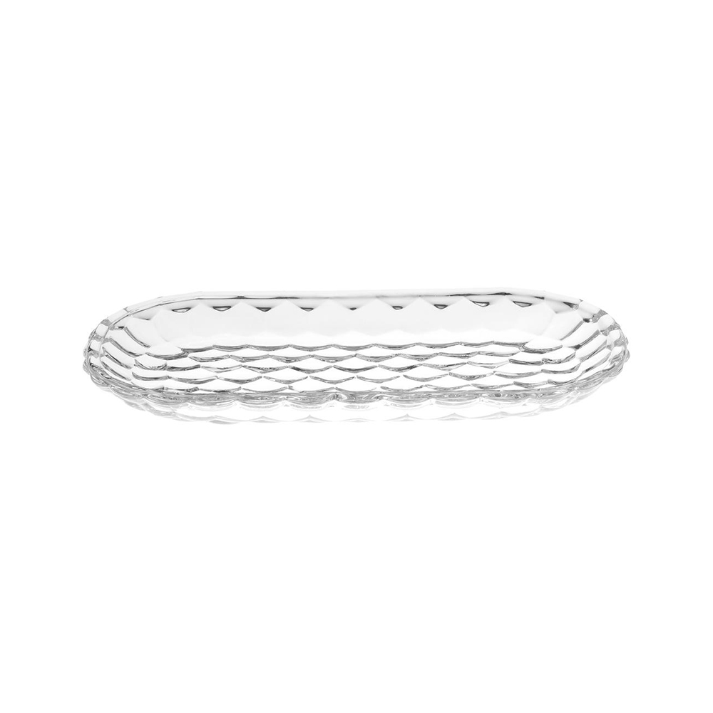 PRATO DE VIDRO GLASS 21X12CM - CM24