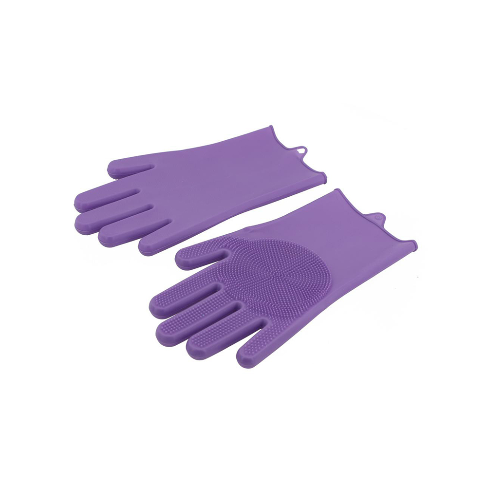 LUVA ESPONJA DE SILICONE 29X15CM - CM24