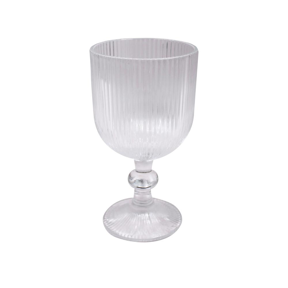 JOGO DE TAÇAS DE VIDRO 380ML  C/ 6 PCS - CM08