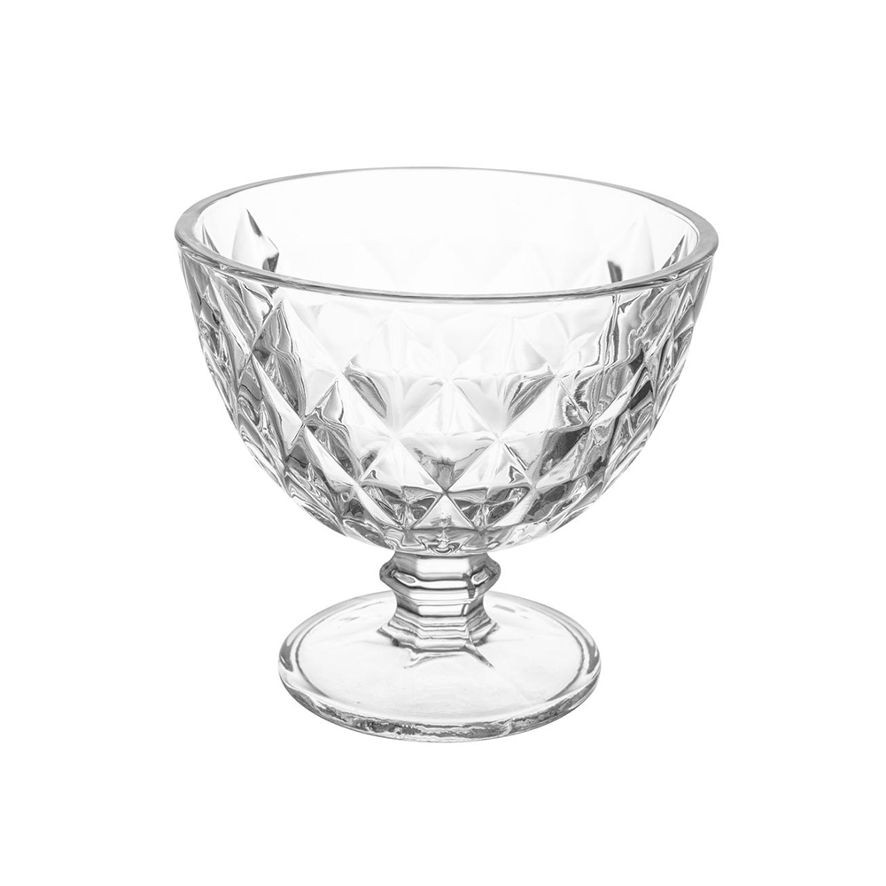 JOGO TAÇA DE VIDRO TOPAZIO INCOLOR 300ML 06 PCS - CM08