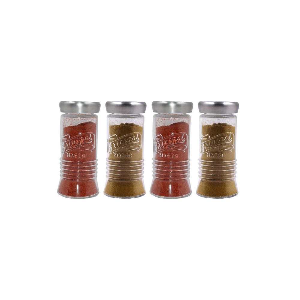 CJ PORTA CONDIMENTOS COM TAMPA DOSADORA C/ 12 PCS DE 150ML CADA - CM04